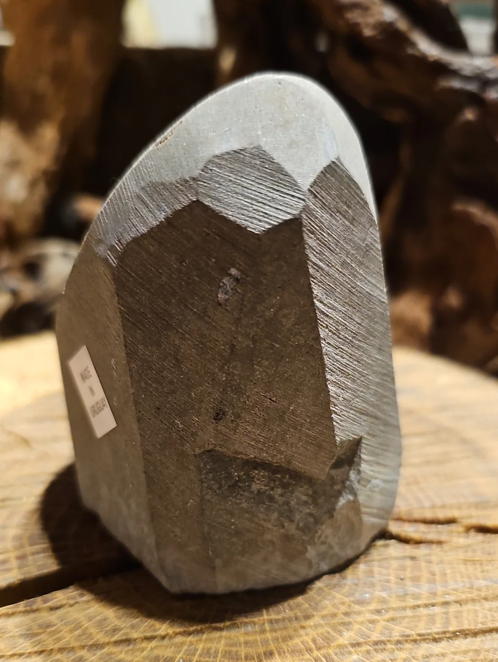 Natural Amethyst Cutbase Display